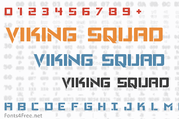 Viking Squad Font