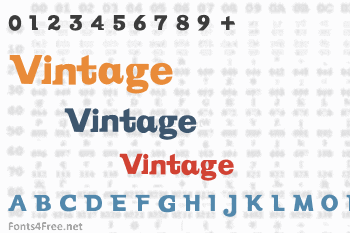 Vintage Font