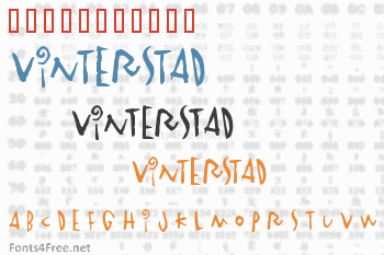 Vinterstad Font