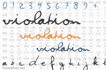 Violation Font