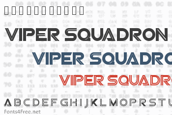 Viper Squadron Font