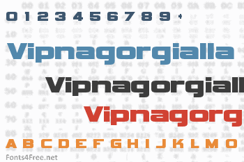 Vipnagorgialla Font