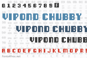 Vipond Chubby Font