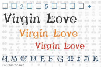 Virgin Love Font