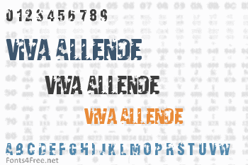 Viva Allende Font