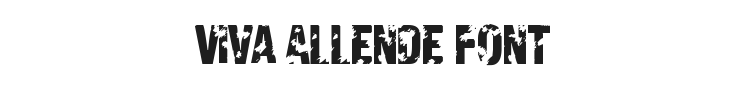 Viva Allende Font Preview