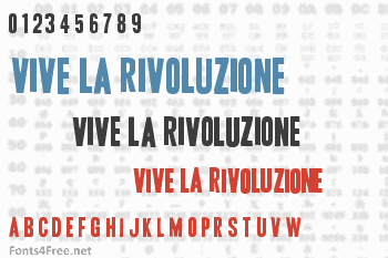 Vive la Rivoluzione Font