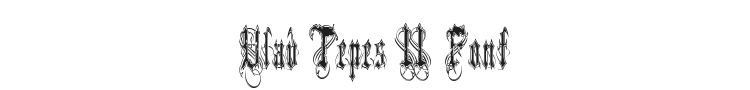 Vlad Tepes II (Vlads Dad) Font Preview