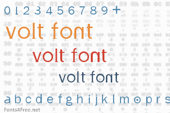 Volt Font