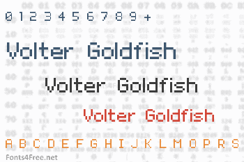 Volter Goldfish Font