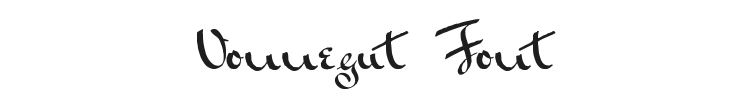 Vonnegut Font Preview