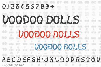 Voodoo Dolls Font