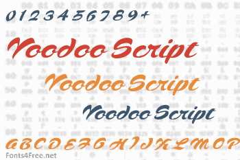 Voodoo Script Font