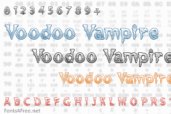 Voodoo Vampire Font