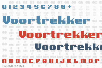 Voortrekker Font