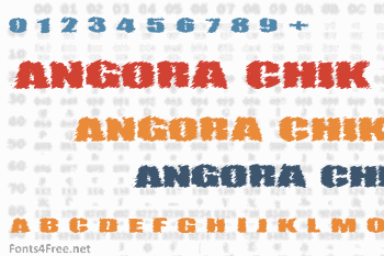 VTC Angora Chik Font