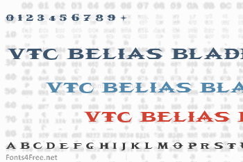 VTC Belias Blade Font