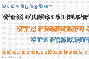 VTC FunkinFrat Font