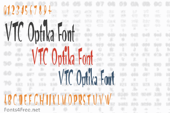 VTC Optika Font