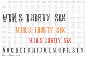 VTKS 36 Font