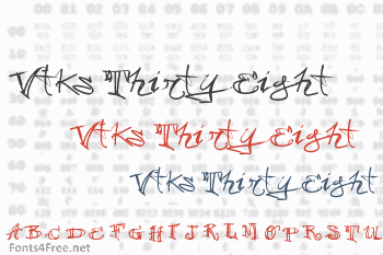 Vtks 38 Font