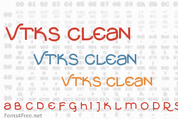 VTKS Clean Font