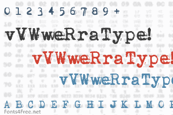 vVWweRraType! Font