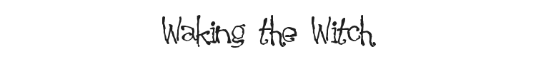 Waking the Witch Font