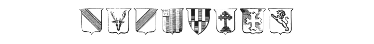 Wappen Font