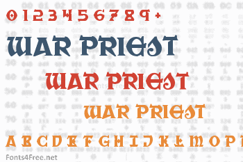 War Priest Font