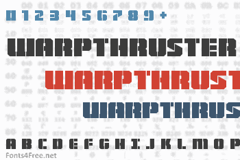 Warpthruster Font