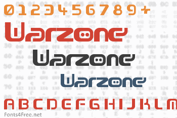 Warzone Font