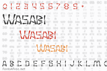 Wasabi Font