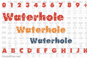 Waterhole Font