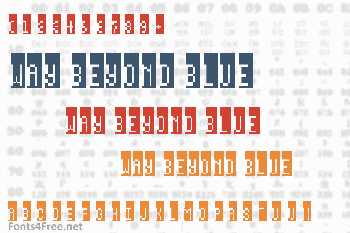 Way Beyond Blue Font