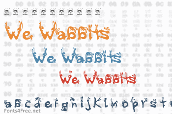 We Wabbits Font