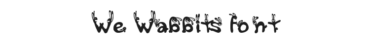 We Wabbits Font