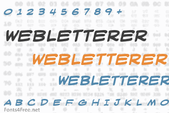 WebLetterer Font