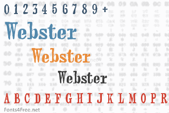 Webster Font