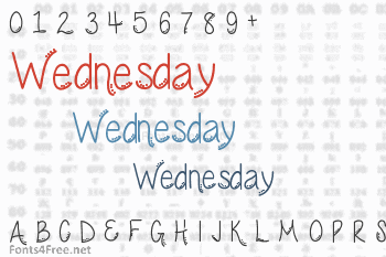 Wednesday Font