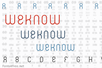 Weknow Font