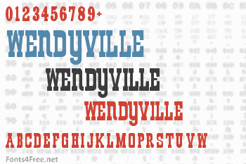 Wendyville Font