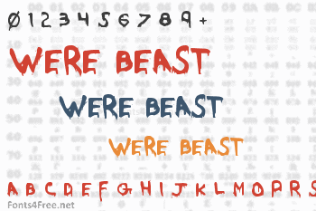 Were Beast Font