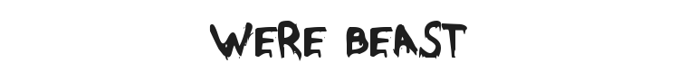 Were Beast Font