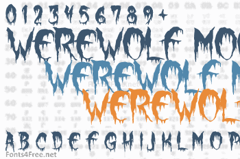 Werewolf Moon Font