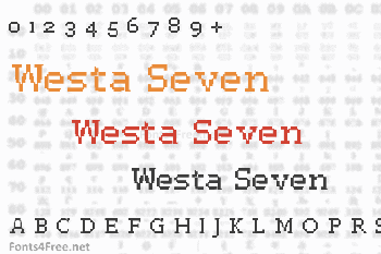 Westa Seven Font