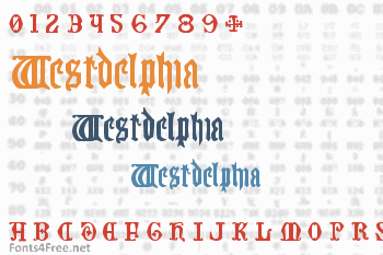 Westdelphia Font