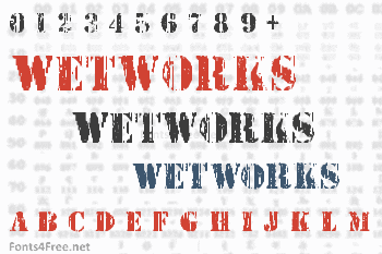 Wetworks Font