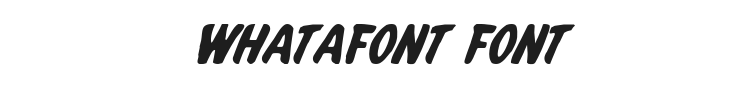 Whatafont Font