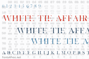 White Tie Affair Font